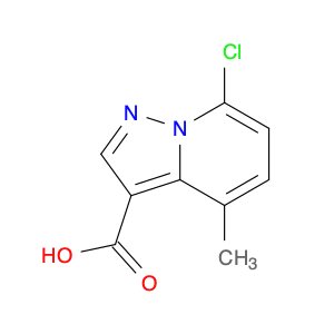 7-chloro-4-methylpyrazolo[1,5-a]pyridine-3-carboxylic acid