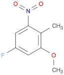 Benzene, 5-fluoro-1-methoxy-2-methyl-3-nitro-