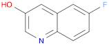 3-Quinolinol, 6-fluoro-