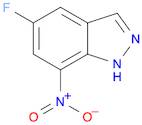 1H-Indazole, 5-fluoro-7-nitro-