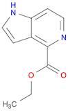 1H-Pyrrolo[3,2-c]pyridine-4-carboxylic acid, ethyl ester