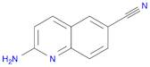 6-Quinolinecarbonitrile, 2-amino-