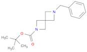 2,6-Diazaspiro[3.3]heptane-2-carboxylic acid, 6-(phenylmethyl)-, 1,1-dimethylethyl ester