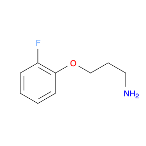 1-Propanamine, 3-(2-fluorophenoxy)-