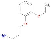 1-Propanamine, 3-(2-ethoxyphenoxy)-