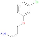 1-Propanamine, 3-(3-chlorophenoxy)-