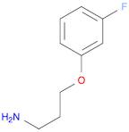 1-Propanamine, 3-(3-fluorophenoxy)-