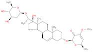 2H-Pyran-3(6H)-one, 2-[[(3β,20S)-20-[(2,6-dideoxy-β-D-arabino-hexopyranosyl)oxy]-17-hydroxypregn...