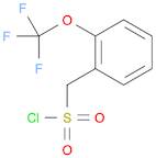 Benzenemethanesulfonyl chloride, 2-(trifluoromethoxy)-