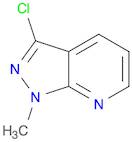 1H-Pyrazolo[3,4-b]pyridine, 3-chloro-1-methyl-