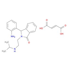 1H-Isoindol-1-one, 3-(2-aminophenyl)-2,3-dihydro-2-[2-[(1-methylethyl)amino]ethyl]-, (2E)-2-butene…