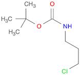 Carbamic acid, N-(3-chloropropyl)-, 1,1-dimethylethyl ester