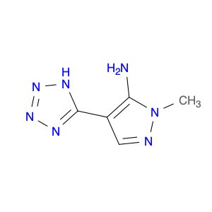 1-methyl-4-(1H-1,2,3,4-tetrazol-5-yl)-1H-pyrazol-5-amine