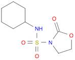 3-Oxazolidinesulfonamide, N-cyclohexyl-2-oxo-