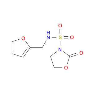 3-Oxazolidinesulfonamide, N-(2-furanylmethyl)-2-oxo-