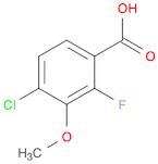 Benzoic acid, 4-chloro-2-fluoro-3-methoxy-