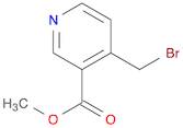 3-Pyridinecarboxylic acid, 4-(bromomethyl)-, methyl ester