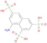 1,3,6-Naphthalenetrisulfonic acid, 8-amino-