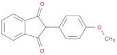 1H-Indene-1,3(2H)-dione, 2-(4-methoxyphenyl)-