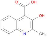 4-Quinolinecarboxylic acid, 3-hydroxy-2-methyl-