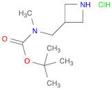 Carbamic acid, N-(3-azetidinylmethyl)-N-methyl-, 1,1-dimethylethyl ester, hydrochloride (1:1)