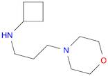 4-Morpholinepropanamine, N-cyclobutyl-