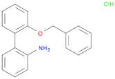 [1,1'-Biphenyl]-2-amine, 2'-(phenylmethoxy)-, hydrochloride (1:1)