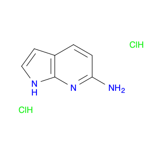 1H-Pyrrolo[2,3-b]pyridin-6-amine, hydrochloride (1:2)