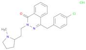 1(2H)-Phthalazinone, 4-[(4-chlorophenyl)methyl]-2-[2-(1-methyl-2-pyrrolidinyl)ethyl]-, hydrochlo...