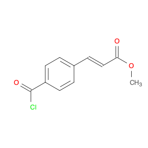 2-Propenoic acid, 3-[4-(chlorocarbonyl)phenyl]-, methyl ester, (2E)-