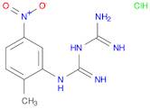 Imidodicarbonimidic diamide, N-(2-methyl-5-nitrophenyl)-, hydrochloride (1:1)