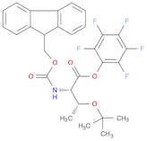 L-Threonine, O-(1,1-dimethylethyl)-N-[(9H-fluoren-9-ylmethoxy)carbonyl]-, 2,3,4,5,6-pentafluorophe…