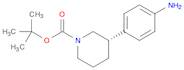 1-Piperidinecarboxylic acid, 3-(4-aminophenyl)-, 1,1-dimethylethyl ester, (3S)-