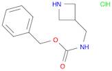 Carbamic acid, N-(3-azetidinylmethyl)-, phenylmethyl ester, hydrochloride (1:1)