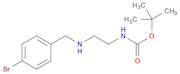 CarbaMic acid, N-[2-[[(4-broMophenyl)Methyl]aMino]ethyl]-, 1,1-diMethylethyl ester