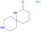 1,9-Diazaspiro[5.5]undecan-2-one, hydrochloride (1:1)