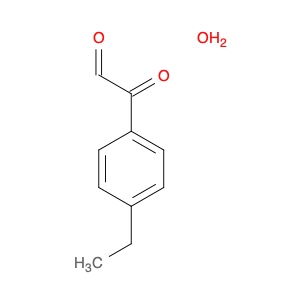 Benzeneacetaldehyde, 4-ethyl-α-oxo-, hydrate (1:1)