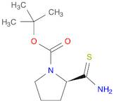 1-Pyrrolidinecarboxylic acid, 2-(aminothioxomethyl)-, 1,1-dimethylethyl ester, (2R)-