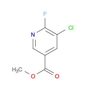 3-Pyridinecarboxylic acid, 5-chloro-6-fluoro-, methyl ester