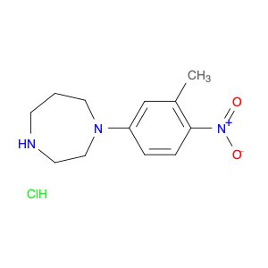 1-(3-Methyl-4-nitrophenyl)-1,4-diazepane hydrochloride