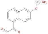 1-Naphthaleneacetaldehyde, 6-methoxy-α-oxo-, hydrate (1:1)