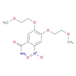 4,5-Bis(2-methoxyethoxy)-2-nitrobenzamide