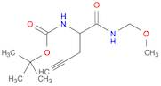 Carbamic acid, N-[1-[(methoxymethylamino)carbonyl]-3-butyn-1-yl]-, 1,1-dimethylethyl ester