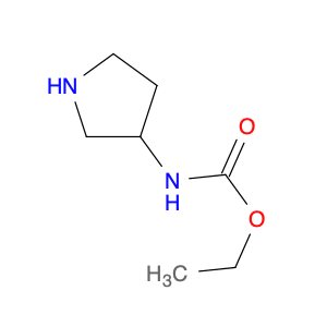 Carbamic acid, 3-pyrrolidinyl-, ethyl ester (9CI)