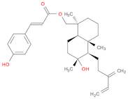 2-Propenoic acid, 3-(4-hydroxyphenyl)-, [(1S,4aS,5R,6R,8aR)-decahydro-6-hydroxy-1,4a,6-trimethyl-5…