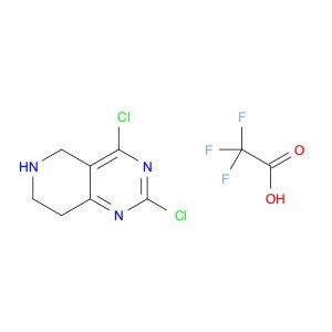 2,4-Dichloro-5,6,7,8-tetrahydropyrido[4,3-d]pyrimidine 2,2,2-trifluoroacetate