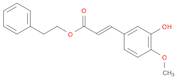 2-Propenoic acid, 3-(3-hydroxy-4-methoxyphenyl)-, 2-phenylethyl ester, (2E)-