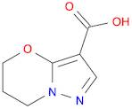 5H-Pyrazolo[5,1-b][1,3]oxazine-3-carboxylic acid, 6,7-dihydro-