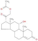 Pregn-4-ene-3,20-dione, 21-(acetyloxy)-11-hydroxy-, (11β)-