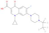 3-Quinolinecarboxylic acid, 1-cyclopropyl-7-[4-(ethyl-1,1,2,2,2-d5)-1-piperazinyl]-6-fluoro-1,4-...